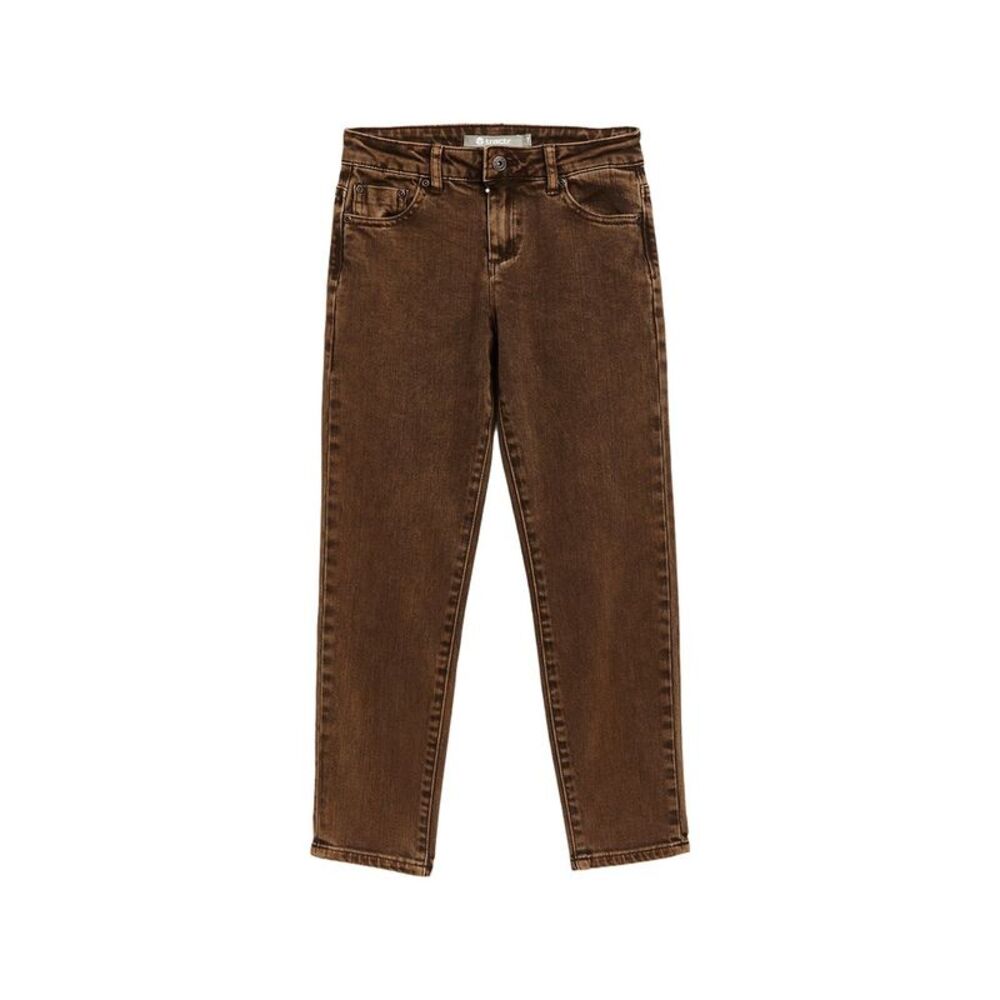 Tractr Girls Jeans Color Weekender Pant, Black
